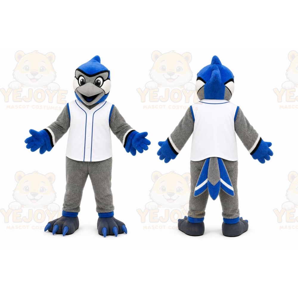 Blue Bird Mascot Costume for Sports Events