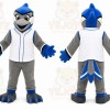 Blue Bird Mascot Costume for Sports Events