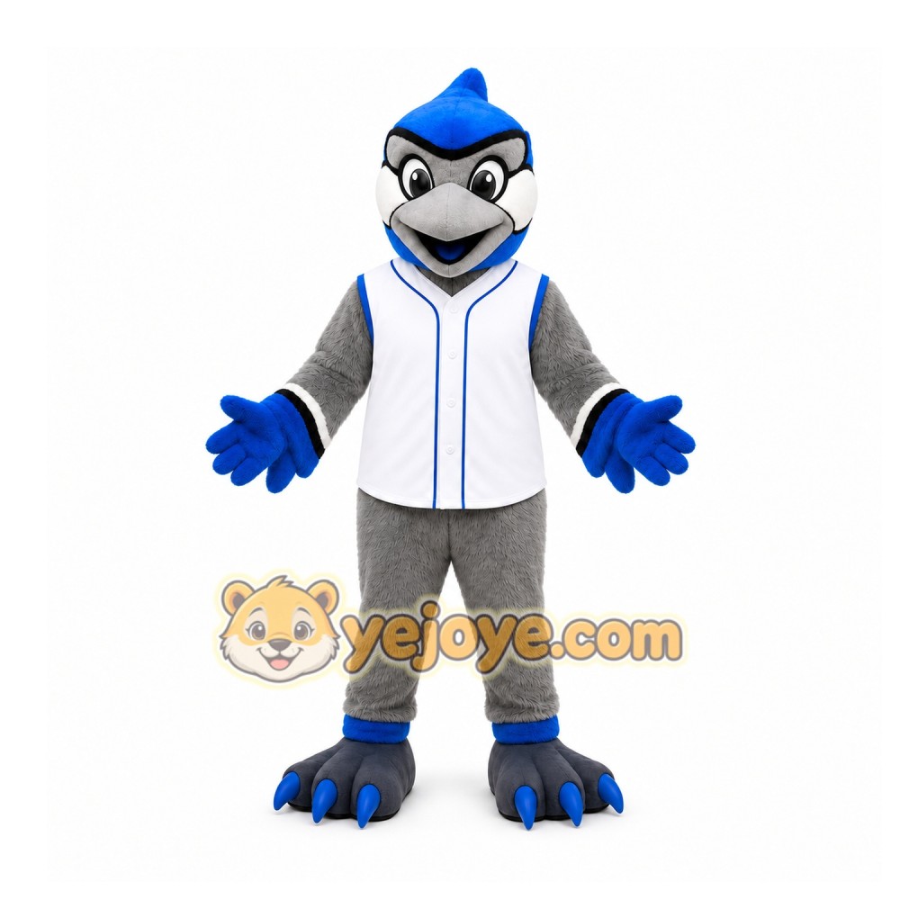 Blue Bird Mascot Costume for Sports Events