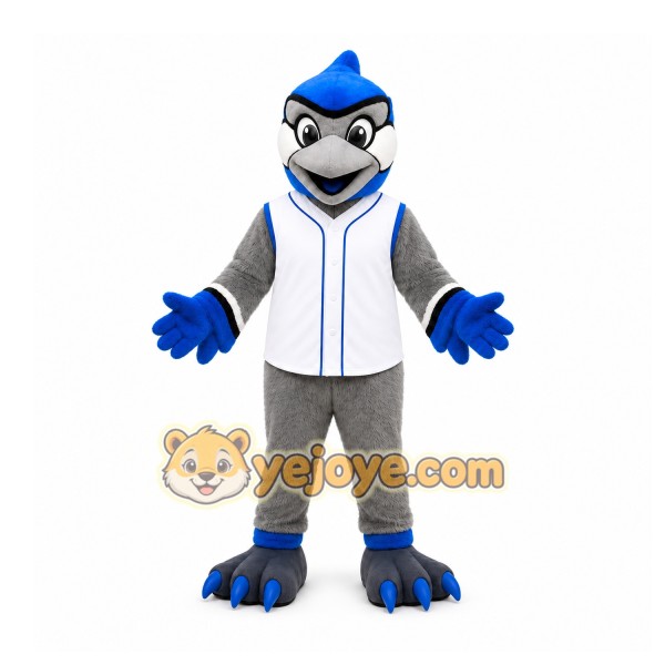 Blue Bird Mascot Costume for Sports Events