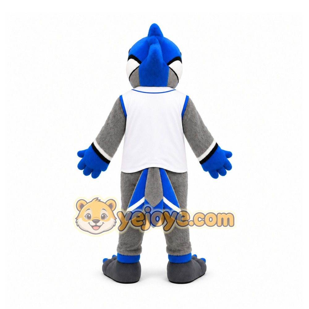 Blue Bird Mascot Costume for Sports Events