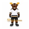 Brown Moose Mascot Costume for Sports Events Brown Moose Mascot Costume for Sports Events