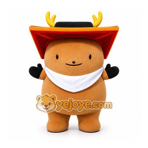 Brown Moose Mascot Costume for Events and Promotions