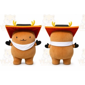 Brown Moose Mascot Costume for Events and Promotions