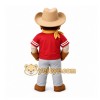 Brown Cowboy Mascot Costume for Events and Promotions Brown Cowboy Mascot Costume for Events and Promotions