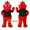 Red Dragon Mascot Costume for Events and Promotions Red Dragon Mascot Costume for Events and Promotions