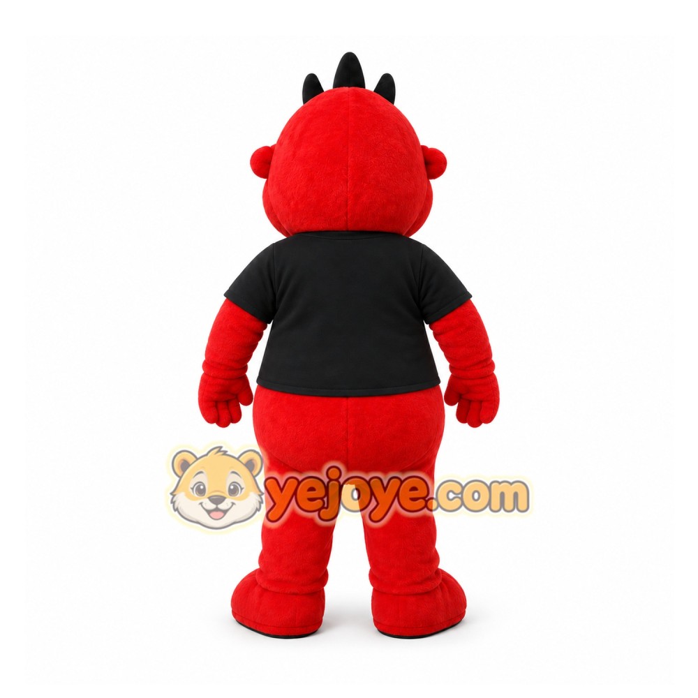 Red Dragon Mascot Costume for Events and Promotions Red Dragon Mascot Costume for Events and Promotions