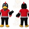 Black Bird Mascot Costume for Sports Events