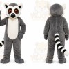 Gray Lemur Mascot Costume for Events and Promotions