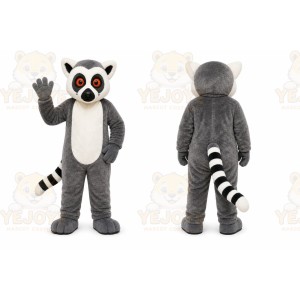 Gray Lemur Mascot Costume for Events and Promotions