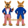 Brown Kangaroo Mascot Costume for Holiday Events