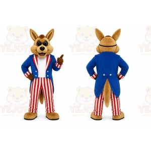 Brown Kangaroo Mascot Costume for Holiday Events