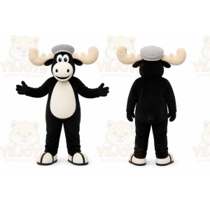 Black Moose Mascot Costume for Events and Promotions