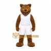Brown Big Cat Mascot Costume for Sports Events Brown Big Cat Mascot Costume for Sports Events