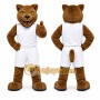 Brown Big Cat Mascot Costume for Sports Events