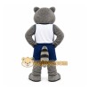 Gray Raccoon Mascot Costume for Sports Events Gray Raccoon Mascot Costume for Sports Events