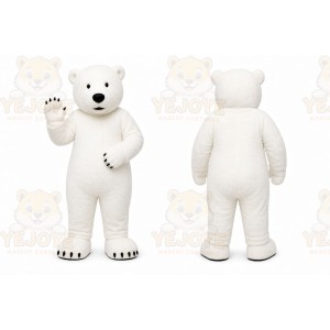 White Polar Bear Mascot Costume for Events and Promotions