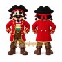 Red Pirate Mascot Costume for Events and Promotions