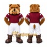 Brown Bulldog Mascot Costume for Sports Events Brown Bulldog Mascot Costume for Sports Events