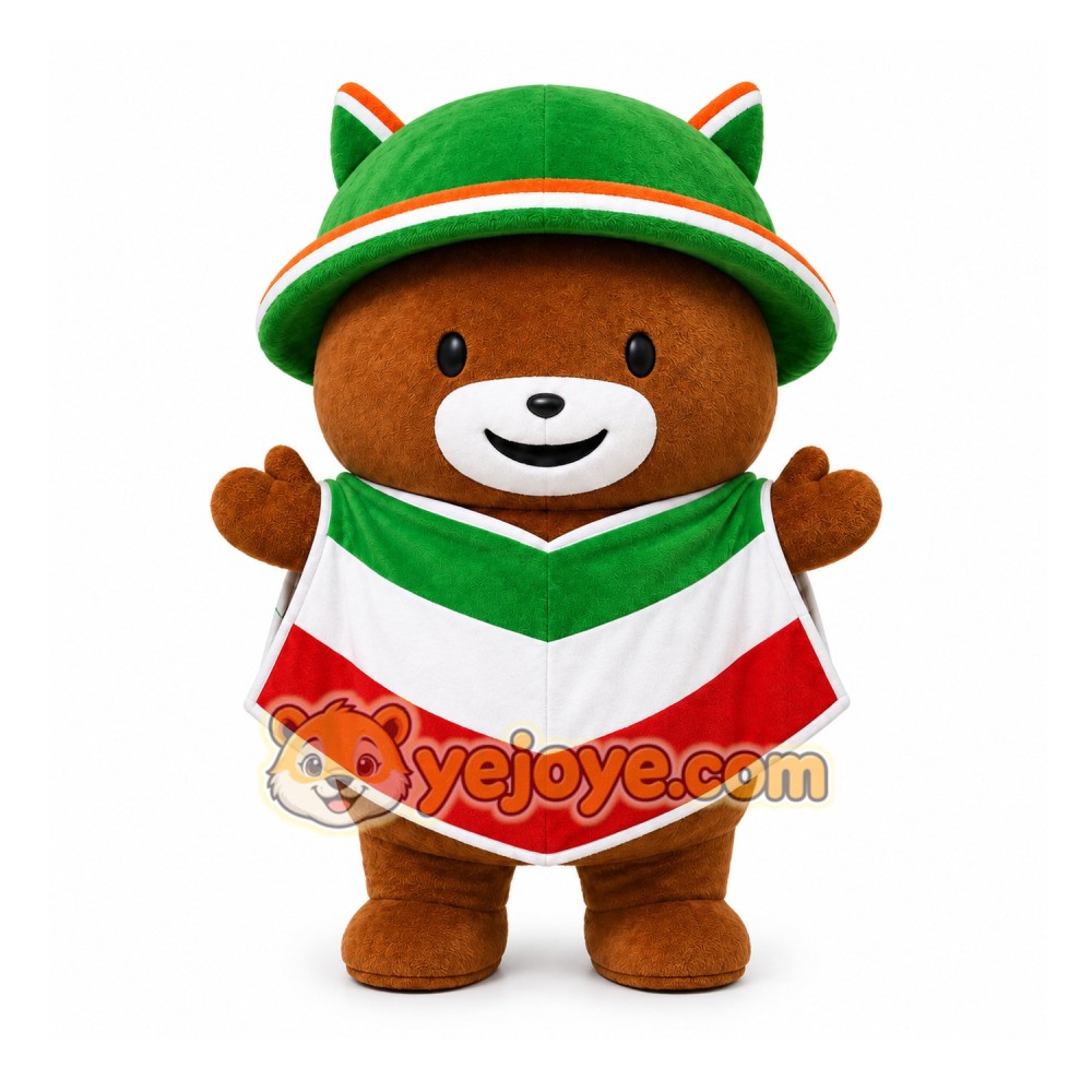 Green Bear Mascot Costume for Events and Promotions Green Bear Mascot Costume for Events and Promotions