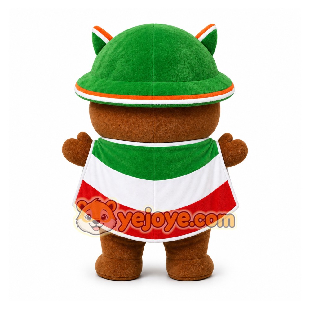 Green Bear Mascot Costume for Events and Promotions Green Bear Mascot Costume for Events and Promotions