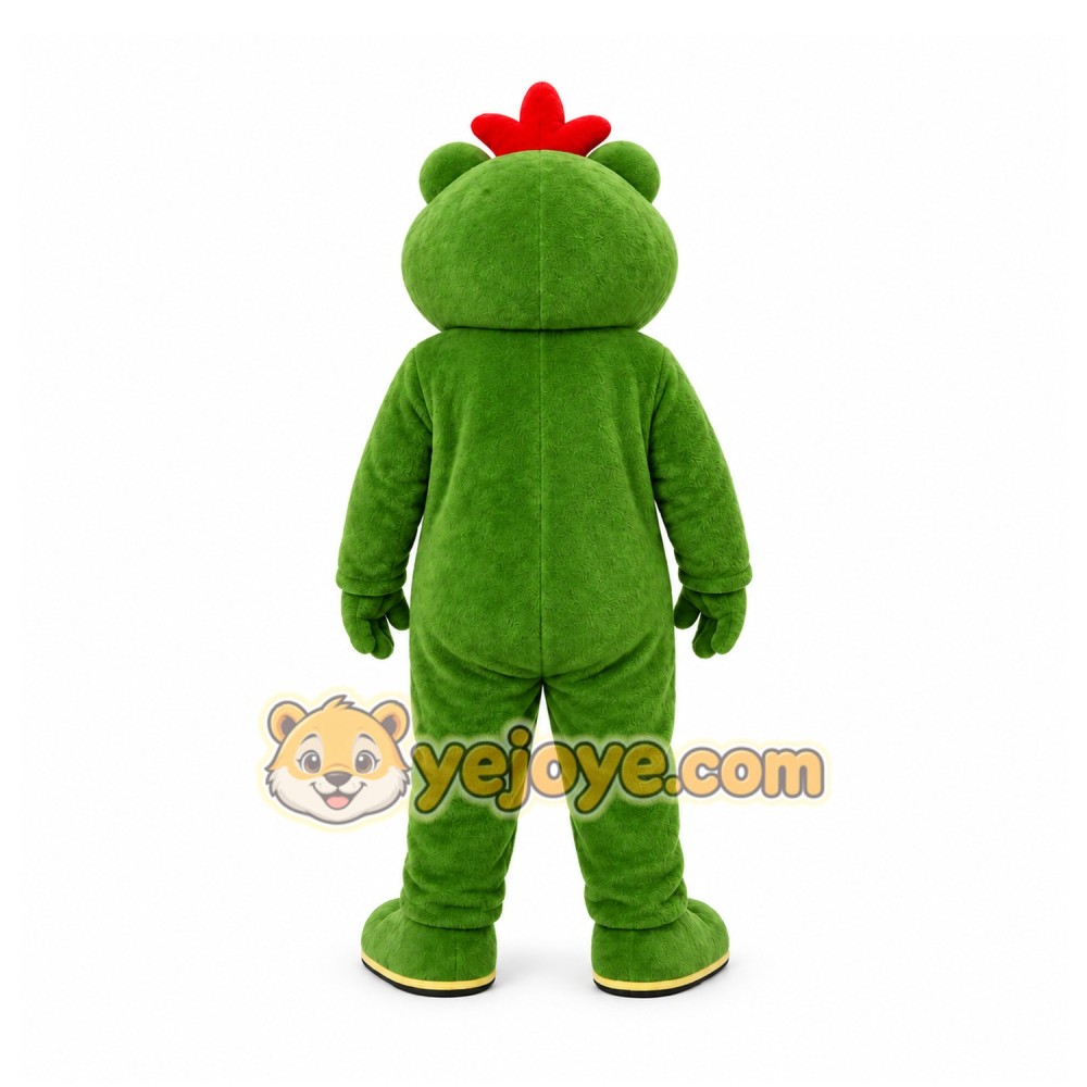 Green Frog Mascot Costume for Children's Events Green Frog Mascot Costume for Children's Events