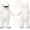 White Dolphin Mascot Costume for Events and Promotions