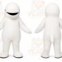 White Dolphin Mascot Costume for Events and Promotions