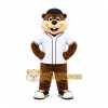 Brown Beaver Mascot Costume for Sports Events