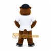 Brown Beaver Mascot Costume for Sports Events