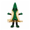 Green Leaf Mascot Costume for Corporate Events