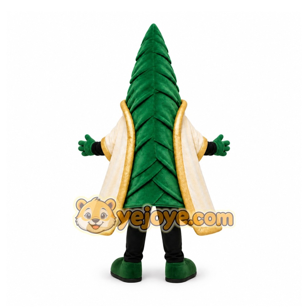 Green Leaf Mascot Costume for Corporate Events
