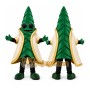 Green Leaf Mascot Costume for Corporate Events