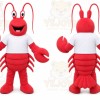 Red Lobster Mascot Costume for Restaurant Promotions