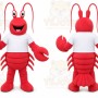 Red Lobster Mascot Costume for Restaurant Promotions