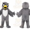 Gray Hawk Mascot Costume for Sports Events