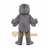 Gray Hawk Mascot Costume for Sports Events