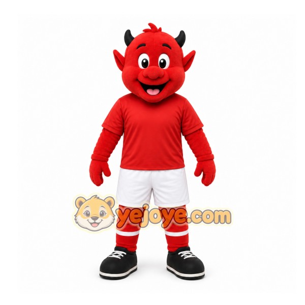 Red Devil Mascot Costume for Holiday Events Red Devil Mascot Costume for Holiday Events