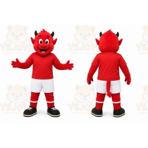 Red Devil Mascot Costume for Holiday Events