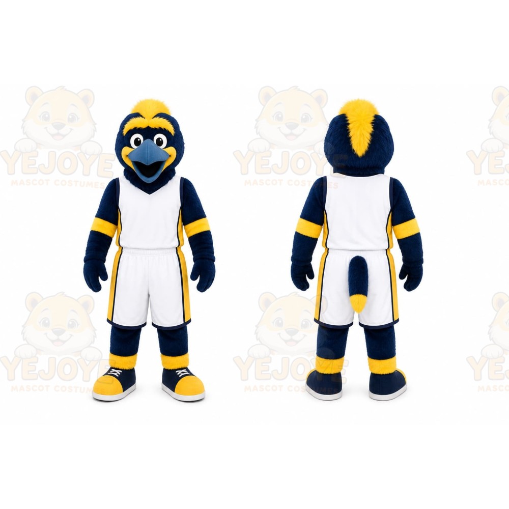 Blue Bird Mascot Costume for Sports Events