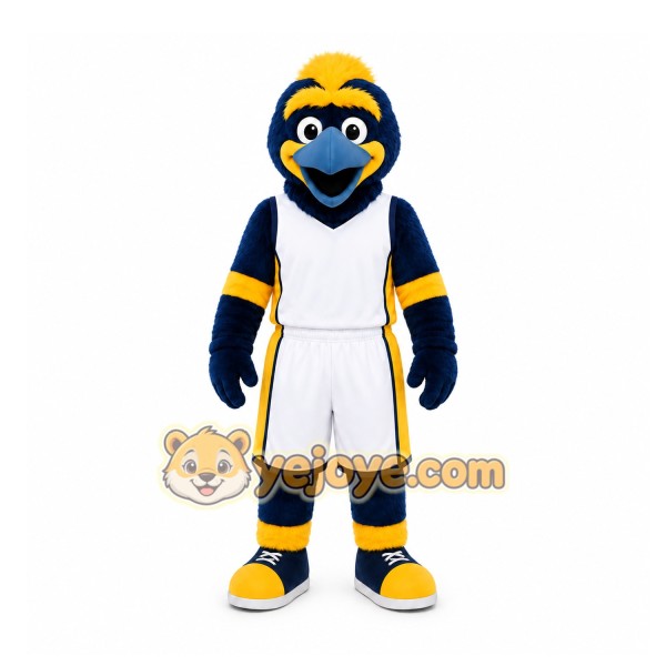 Blue Bird Mascot Costume for Sports Events