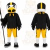 Black Bird Mascot Costume for Sports Events