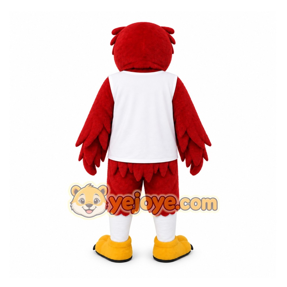 Red Bird Mascot Costume for Sports Events Red Bird Mascot Costume for Sports Events