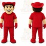 Red Cowboy Mascot Costume for Events and Promotions