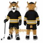 Black Wildcat Mascot Costume for Sports Events