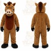 Brown Wild Boar Mascot Costume for Events and Promotions