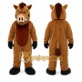 Brown Wild Boar Mascot Costume for Events and Promotions