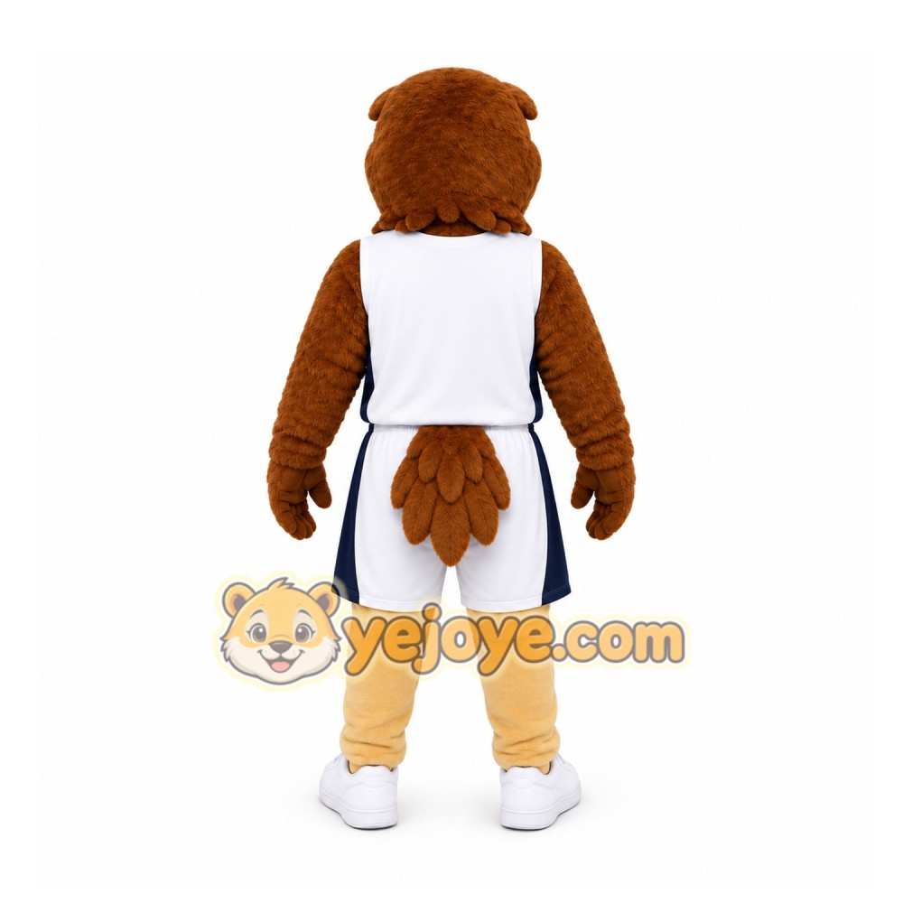 Brown Eagle Mascot Costume for Sports Events Brown Eagle Mascot Costume for Sports Events
