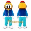 Blue Robot Mascot Costume for Children's Events