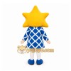 Yellow Star Character Mascot Costume for Children's Events Yellow Star Character Mascot Costume for Children's Events